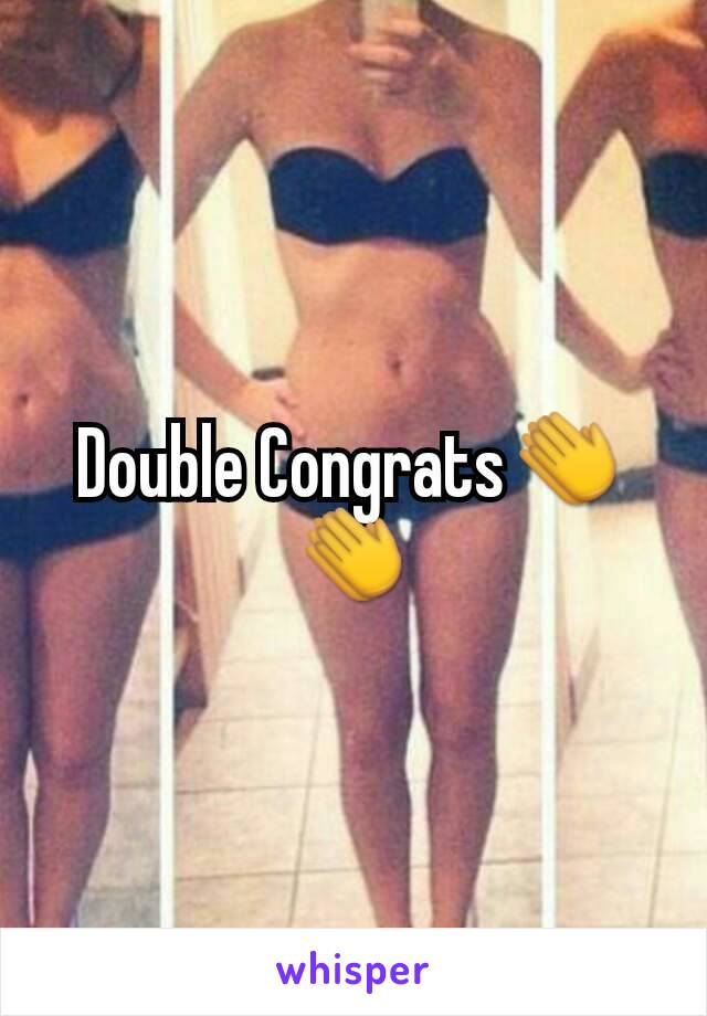 Double Congrats👏👏