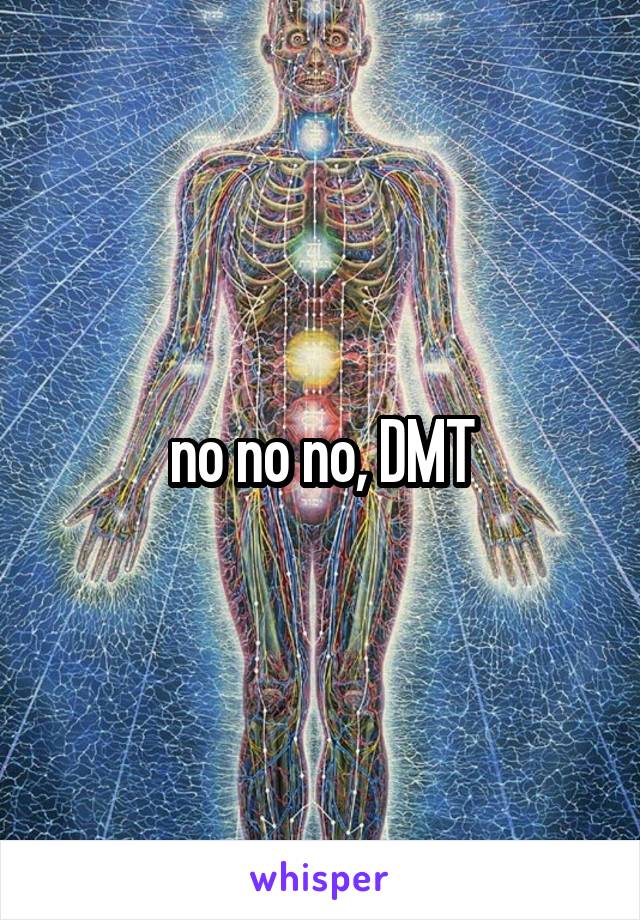 no no no, DMT