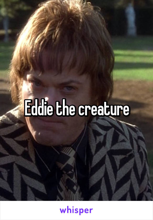 Eddie the creature