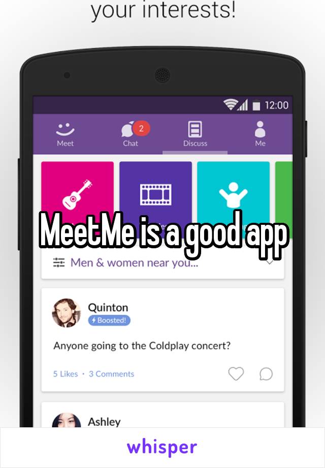 MeetMe is a good app