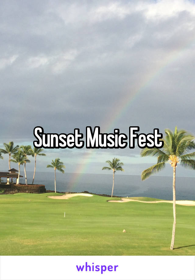 Sunset Music Fest