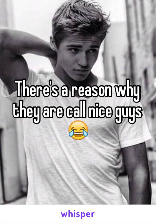 There's a reason why they are call nice guys 😂