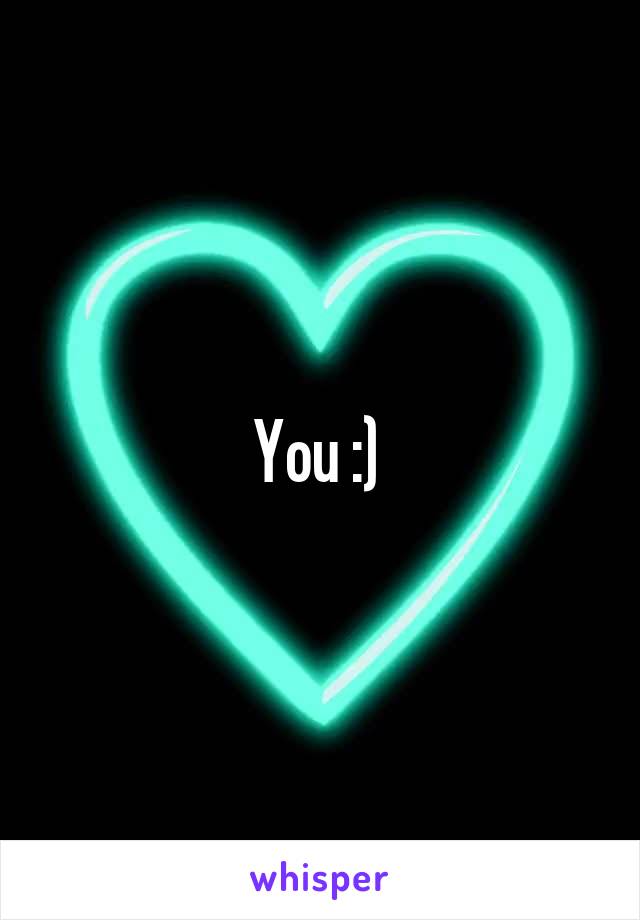 You :) 