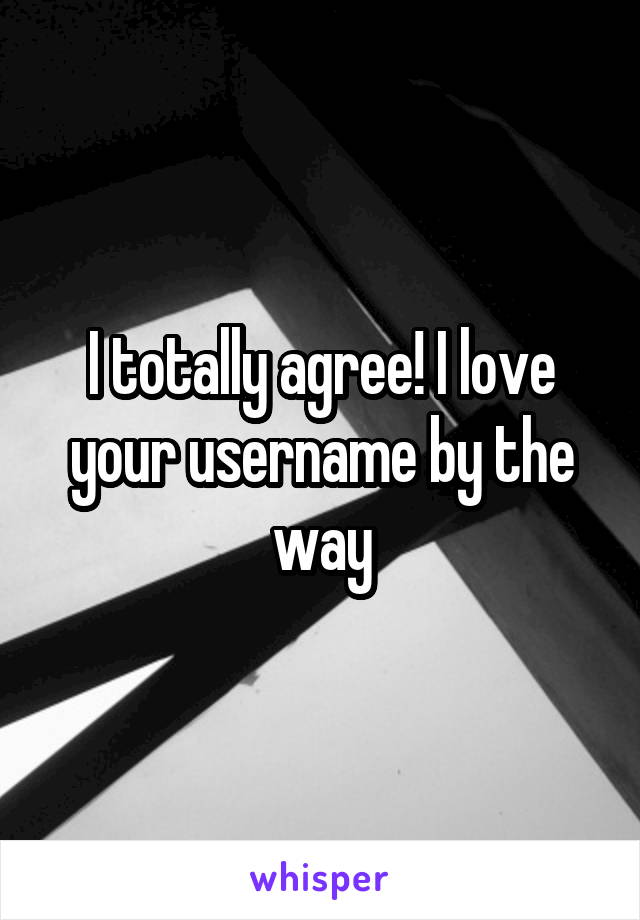 I totally agree! I love your username by the way
