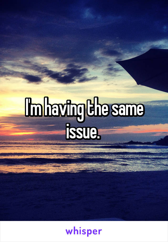 I'm having the same issue. 