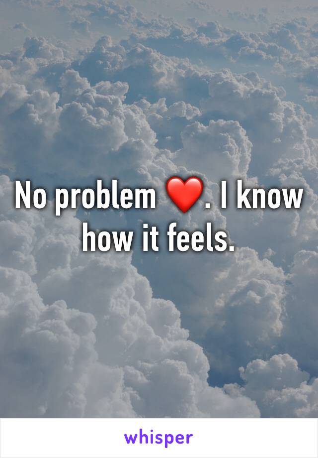 No problem ❤. I know how it feels.