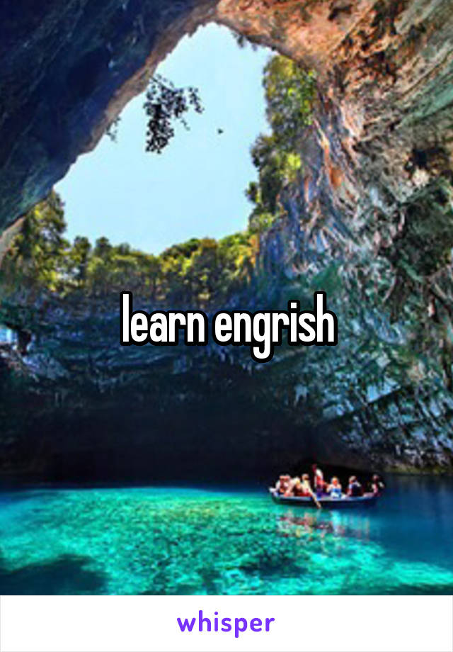 learn engrish