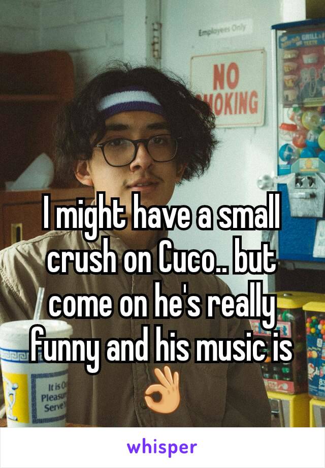 I might have a small crush on Cuco.. but come on he's really funny and his music is 👌