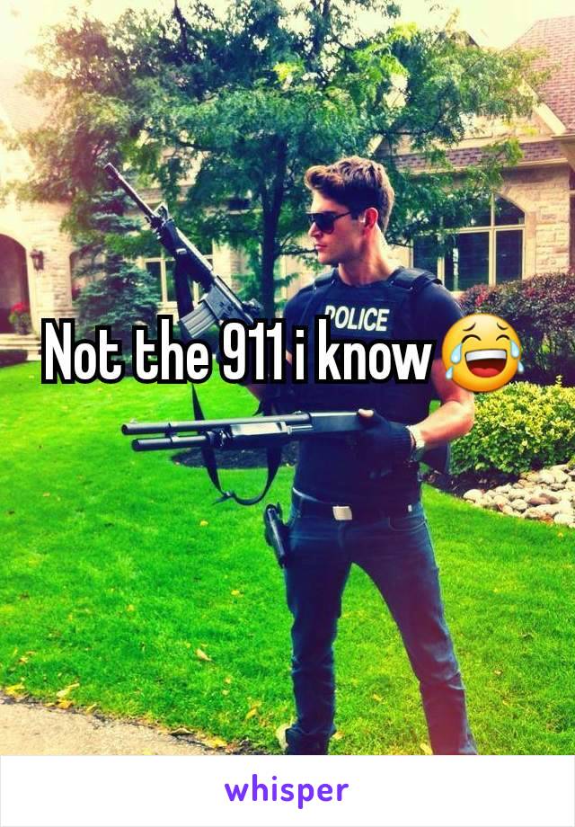 Not the 911 i know😂