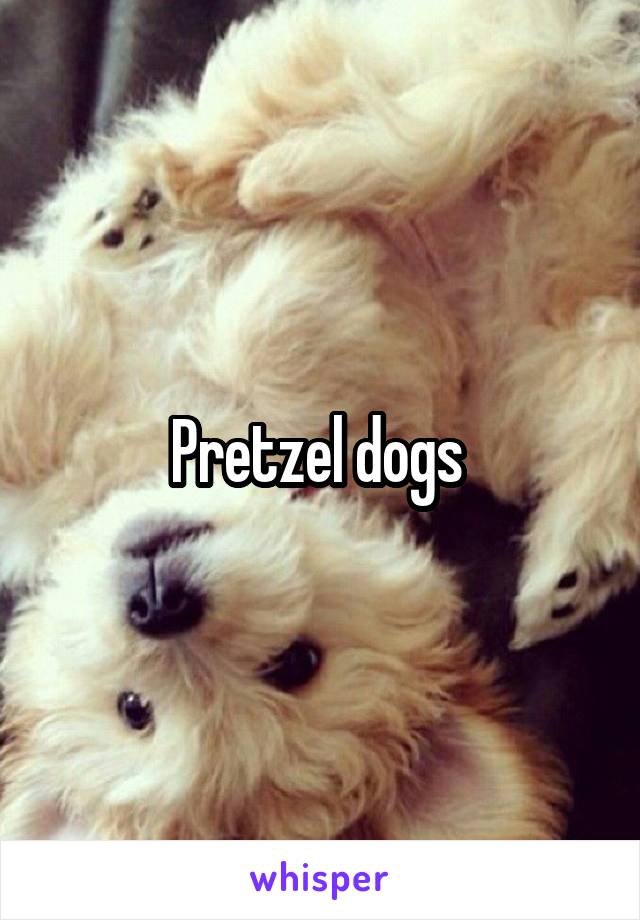 Pretzel dogs 