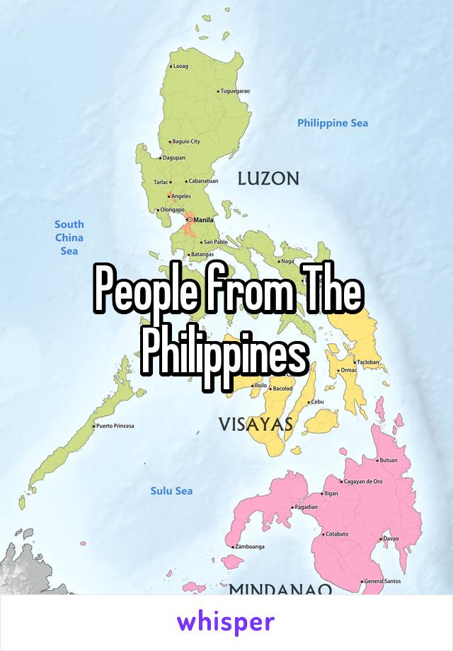 People from The Philippines 