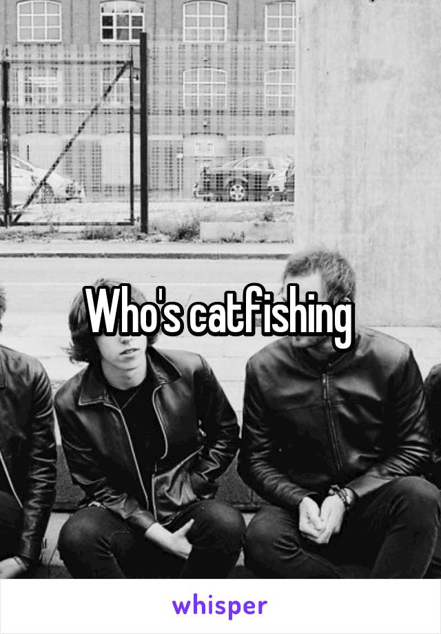 Who's catfishing 