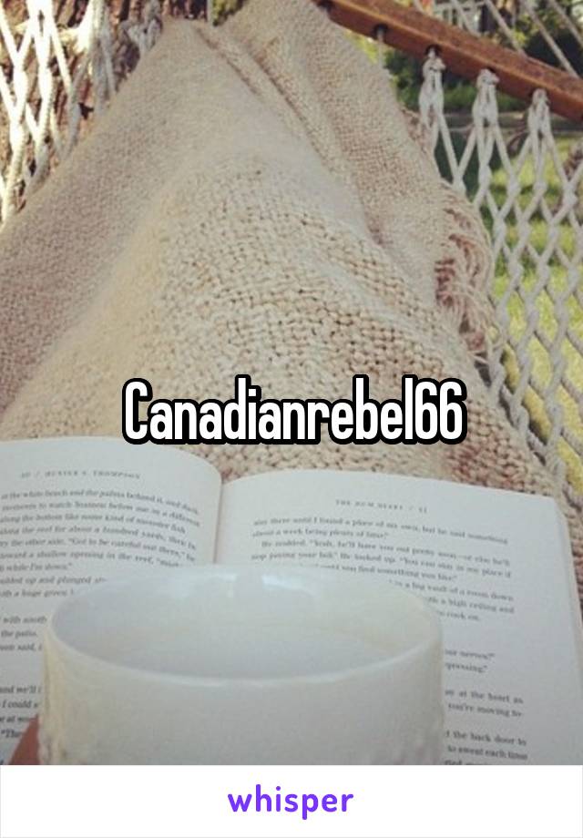 Canadianrebel66