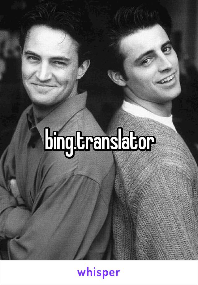 bing.translator