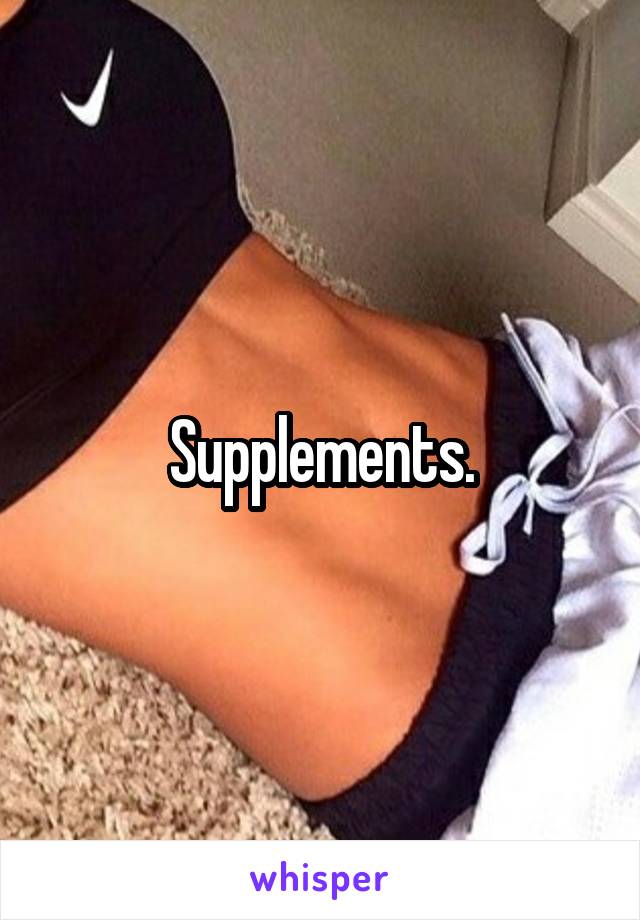 Supplements.