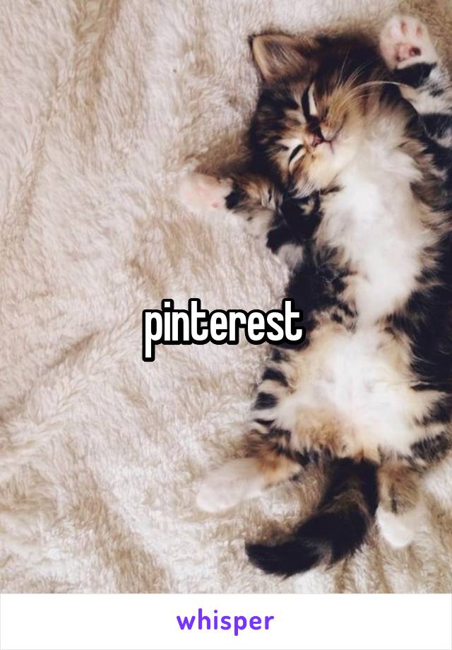 pinterest 