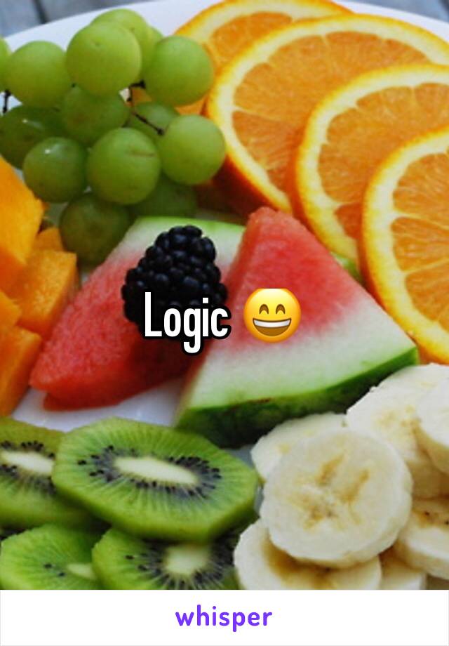 Logic 😄