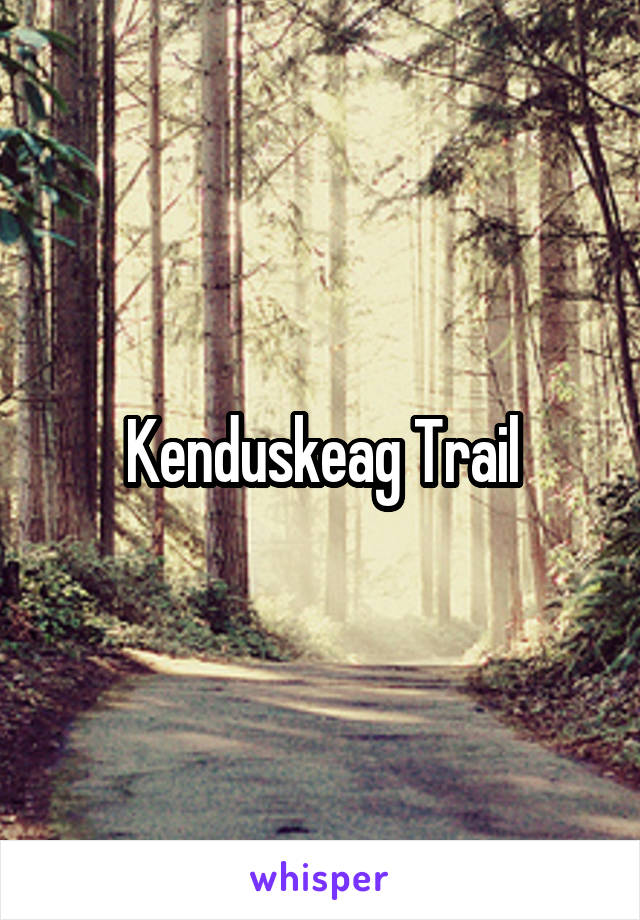 Kenduskeag Trail