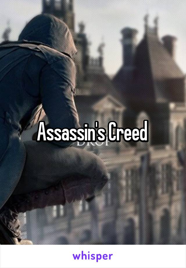 Assassin's Creed 