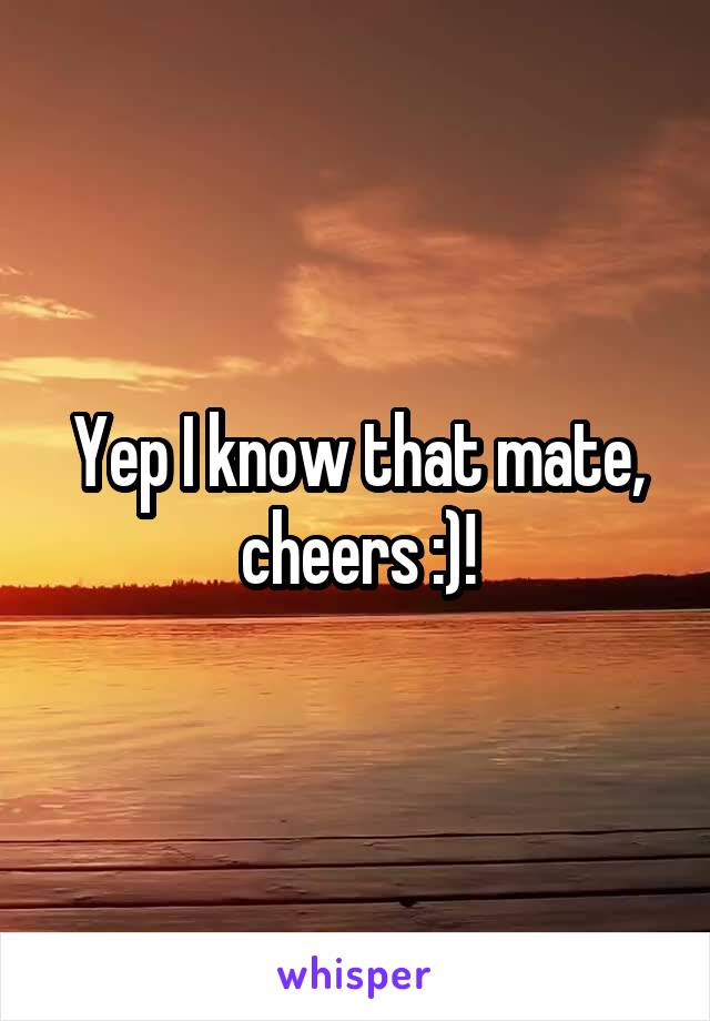 Yep I know that mate, cheers :)!