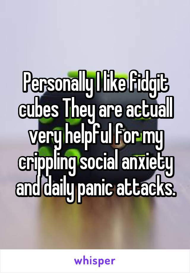 Personally I like fidgit cubes They are actuall very helpful for my crippling social anxiety and daily panic attacks.
