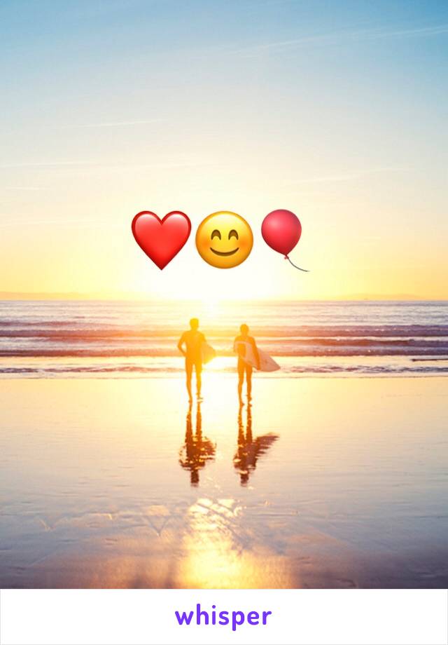 ❤️😊🎈