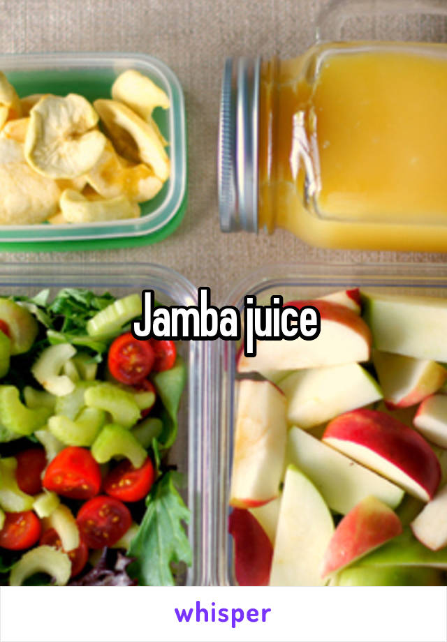 Jamba juice