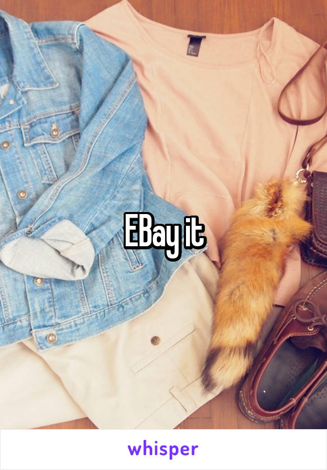 EBay it