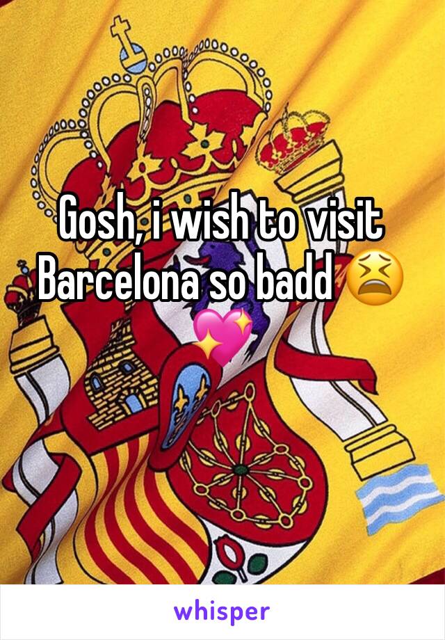 Gosh, i wish to visit Barcelona so badd 😫💖