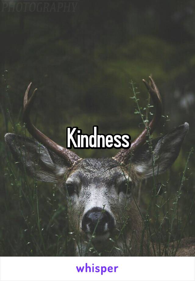 Kindness