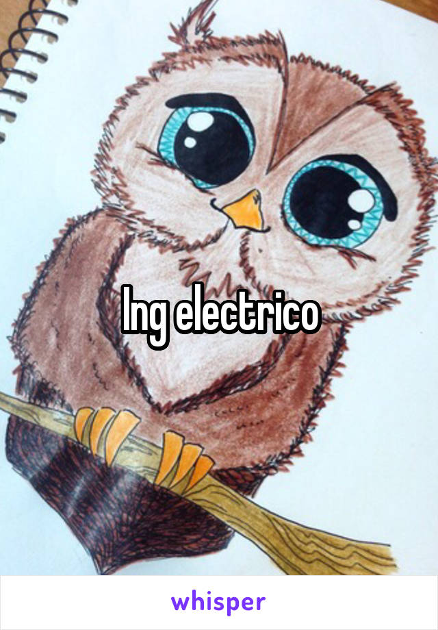 Ing electrico