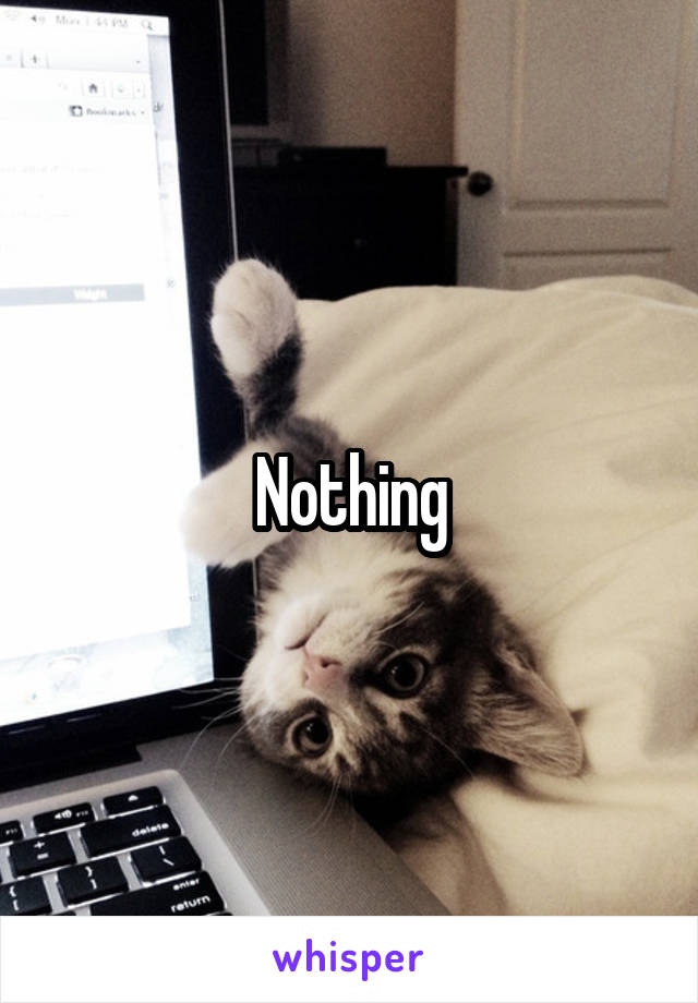 Nothing