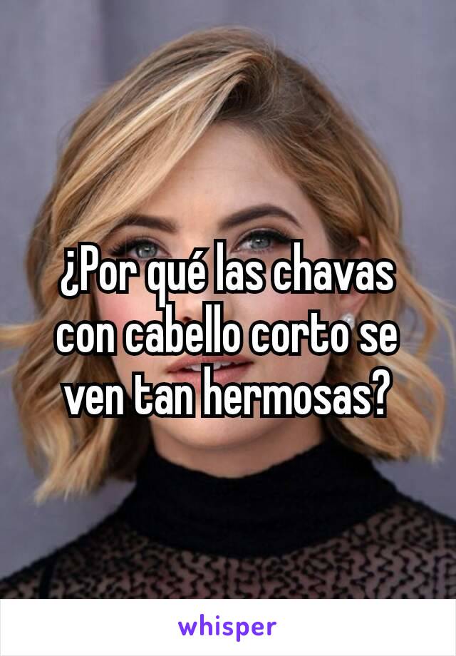 ¿Por qué las chavas con cabello corto se ven tan hermosas?