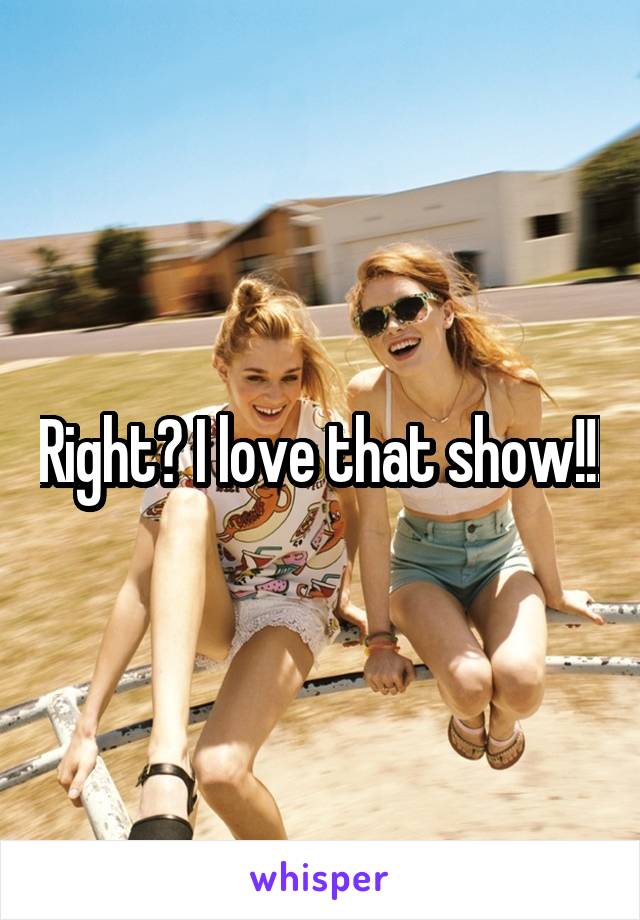 Right? I love that show!!!