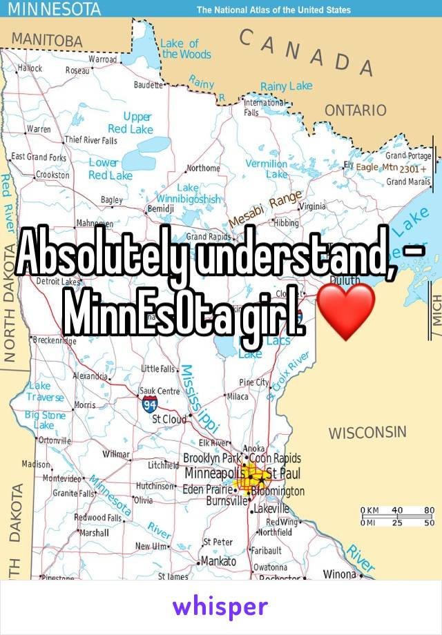 Absolutely understand, -MinnEsOta girl. ❤️