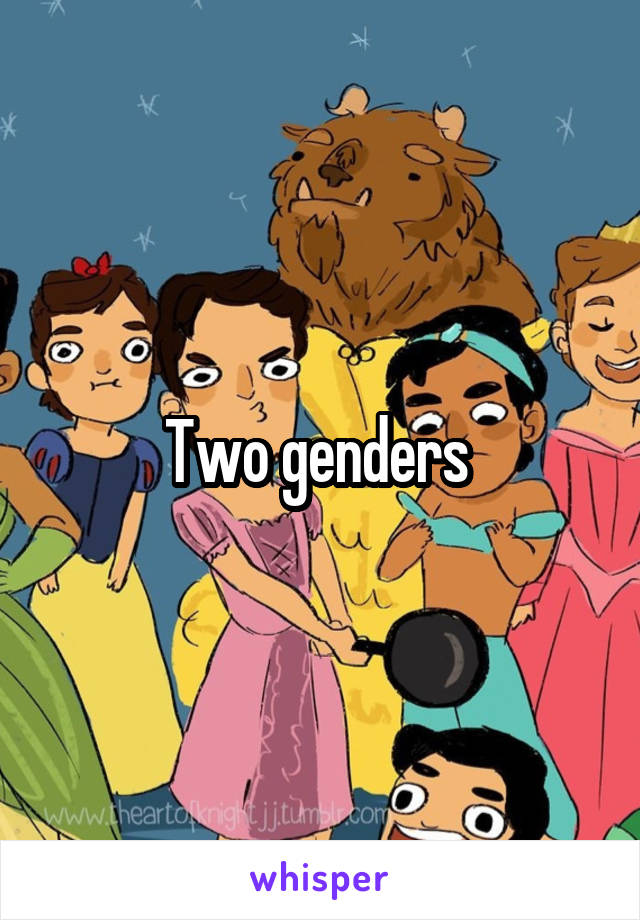 Two genders 