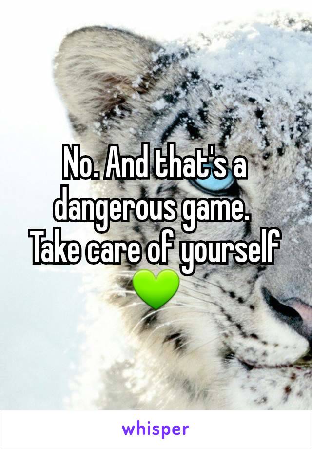 No. And that's a dangerous game. 
Take care of yourself 💚