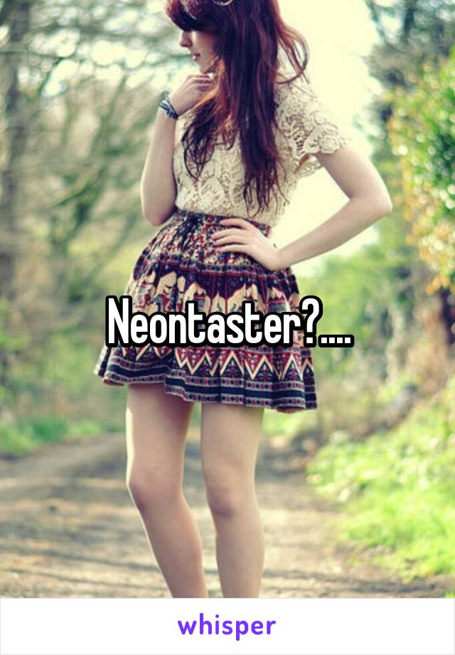 Neontaster?....
