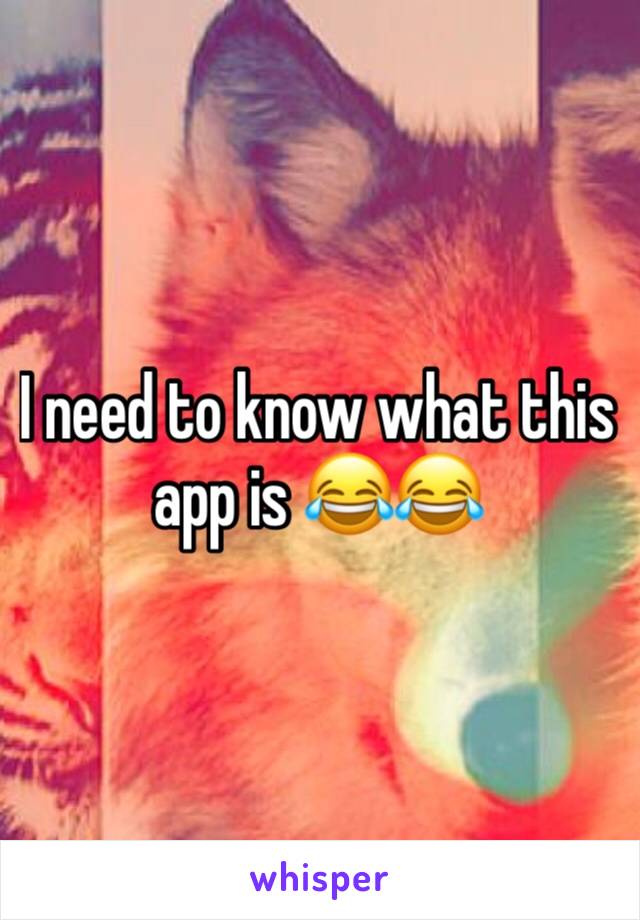 I need to know what this app is 😂😂