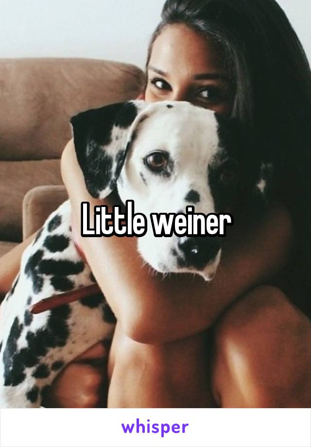 Little weiner