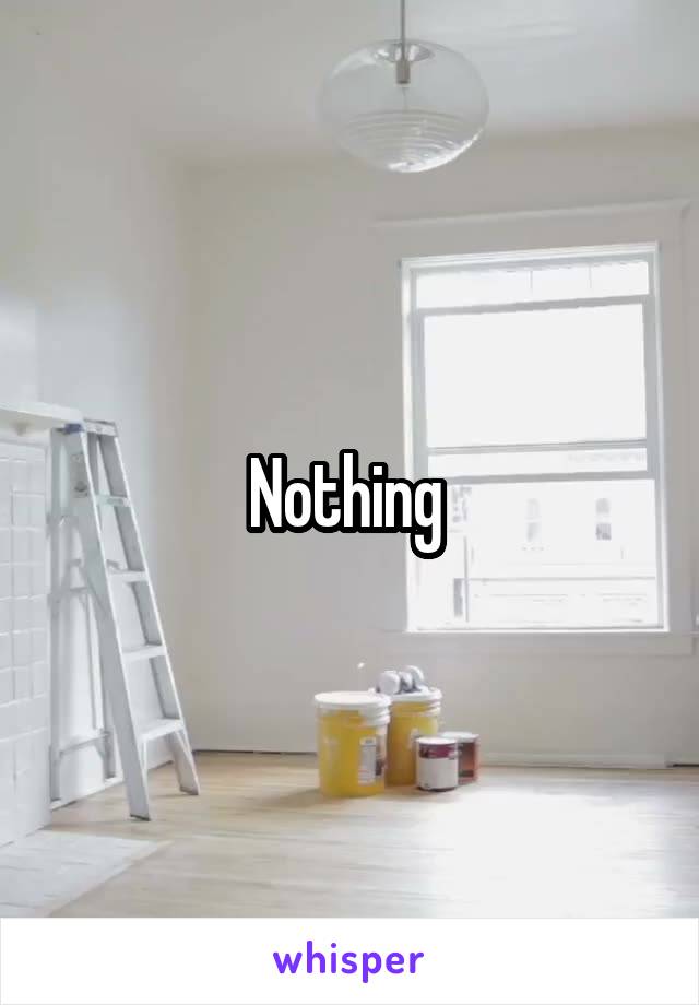 Nothing 