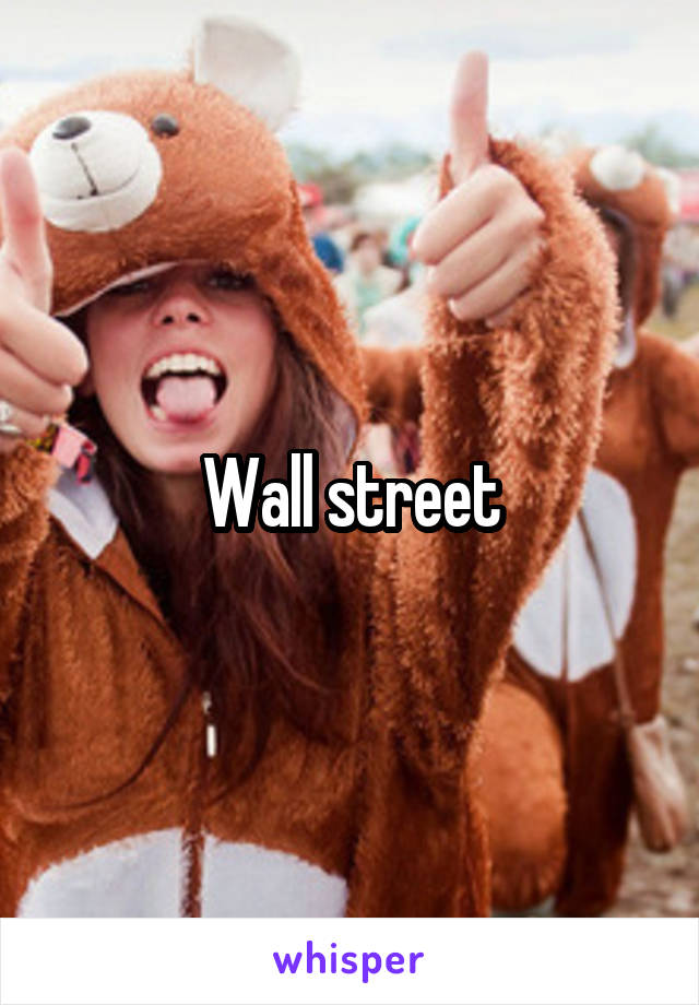 Wall street