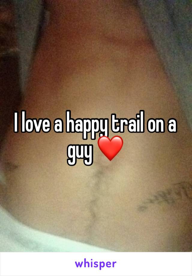 I love a happy trail on a guy ❤️