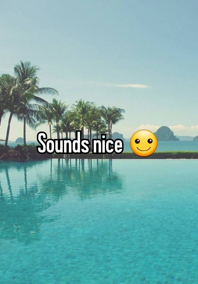 sounds-nice