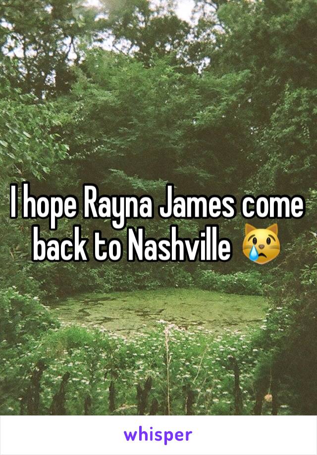 I hope Rayna James come back to Nashville 😿