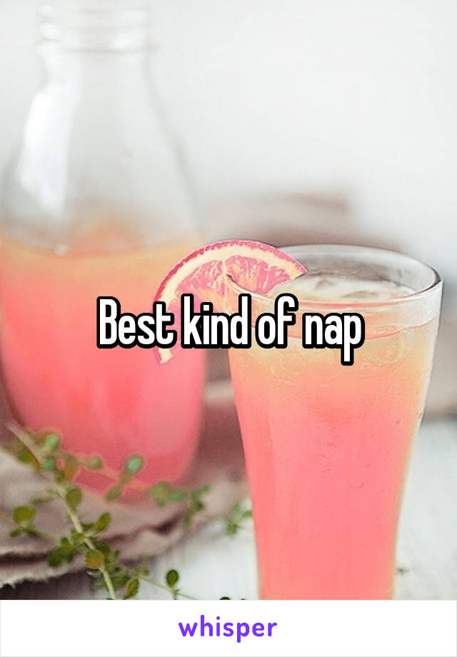 Best kind of nap