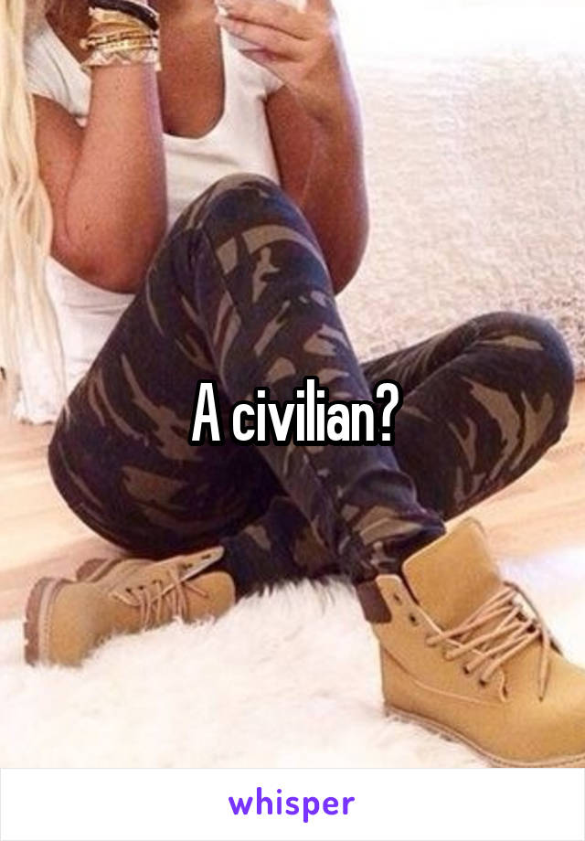 A civilian?