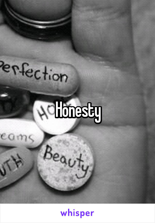 Honesty