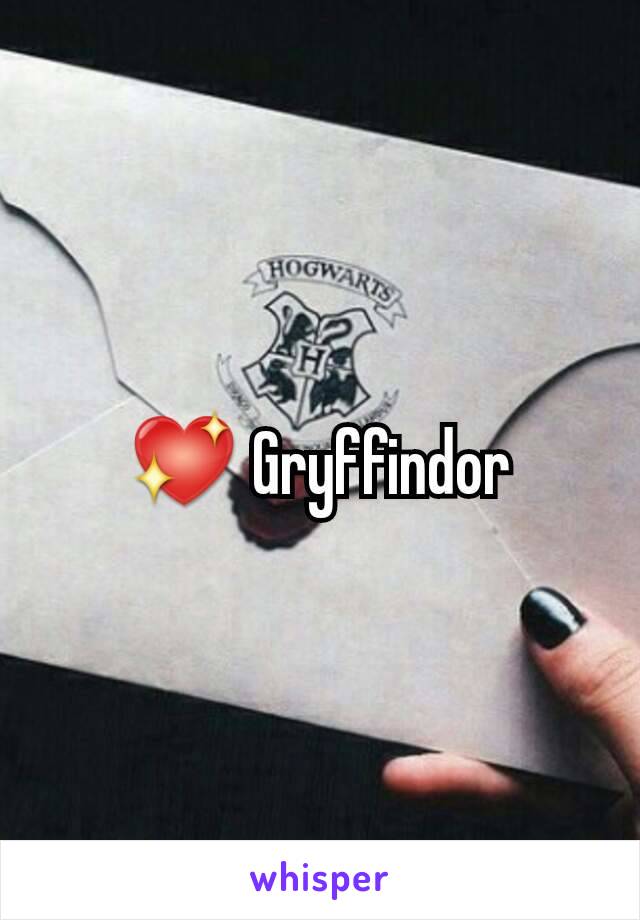 💖 Gryffindor