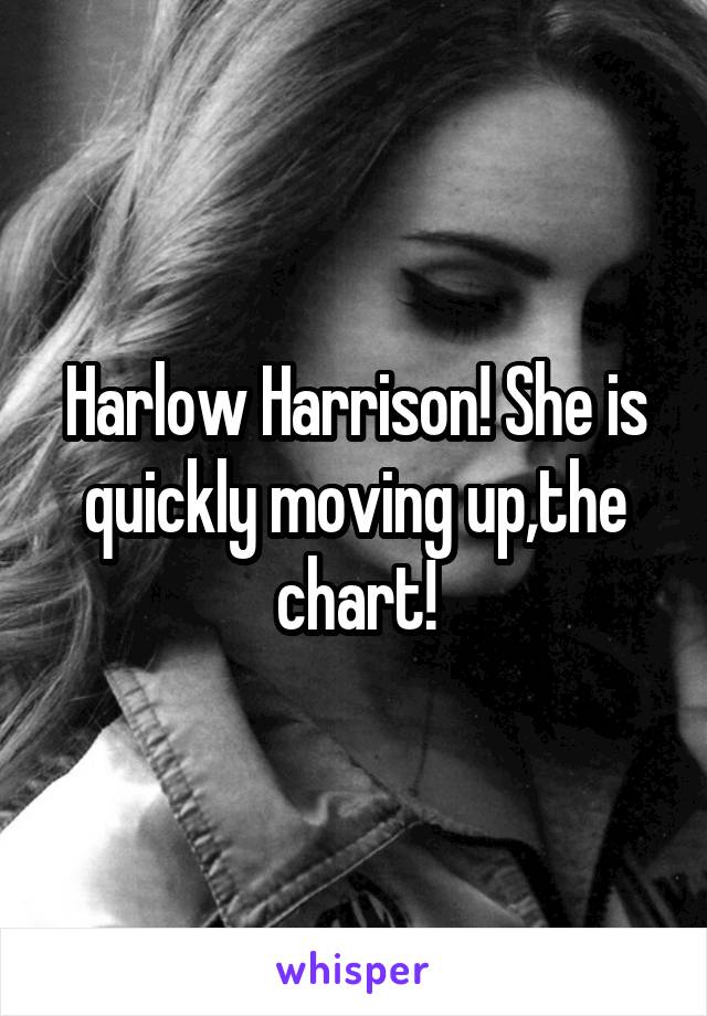 Harlow Harrison! She is quickly moving up,the chart!